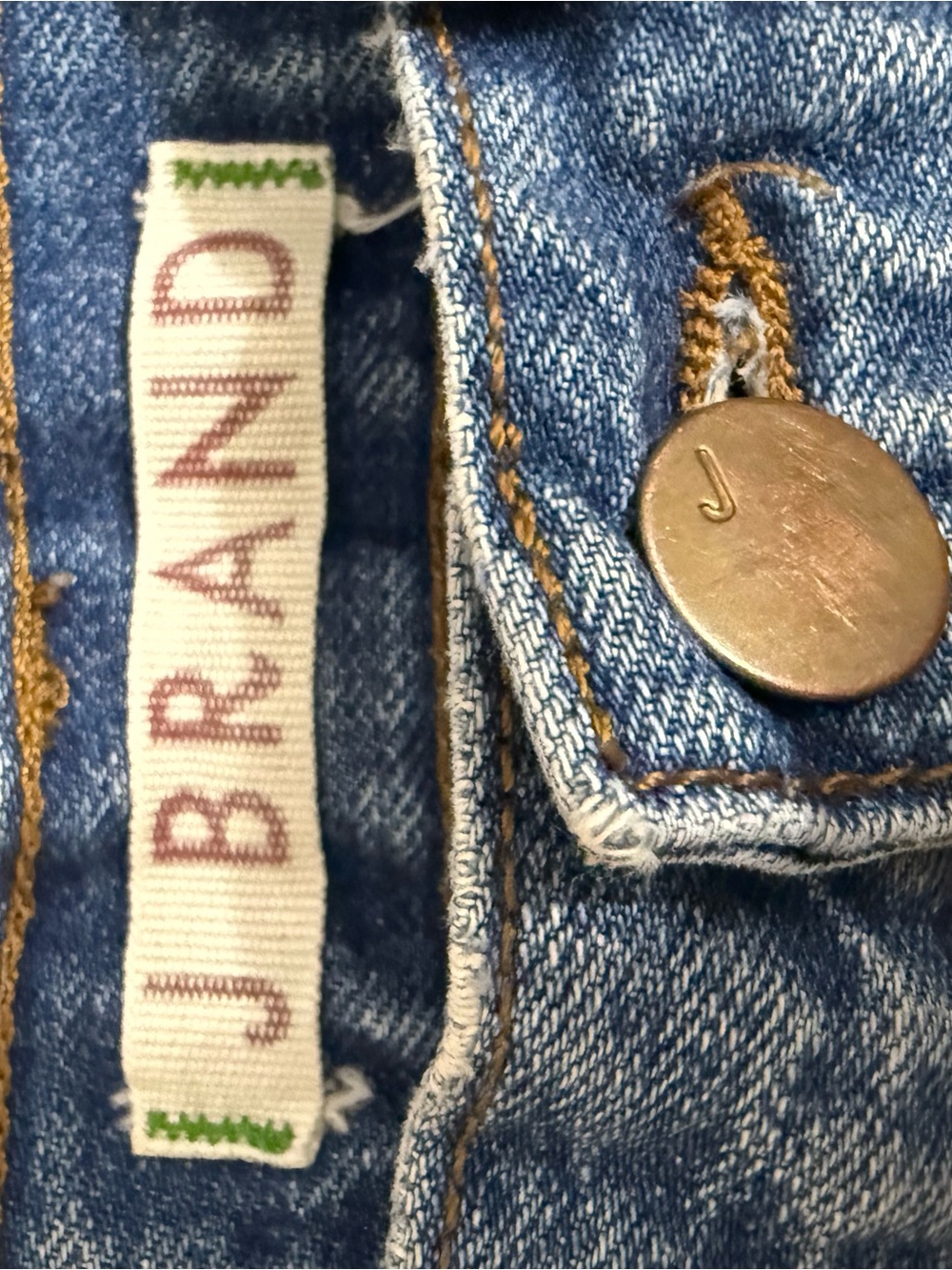 J Brand Distressed Light Blue Denim Cutoff Shorts - Picture 3 of 5
